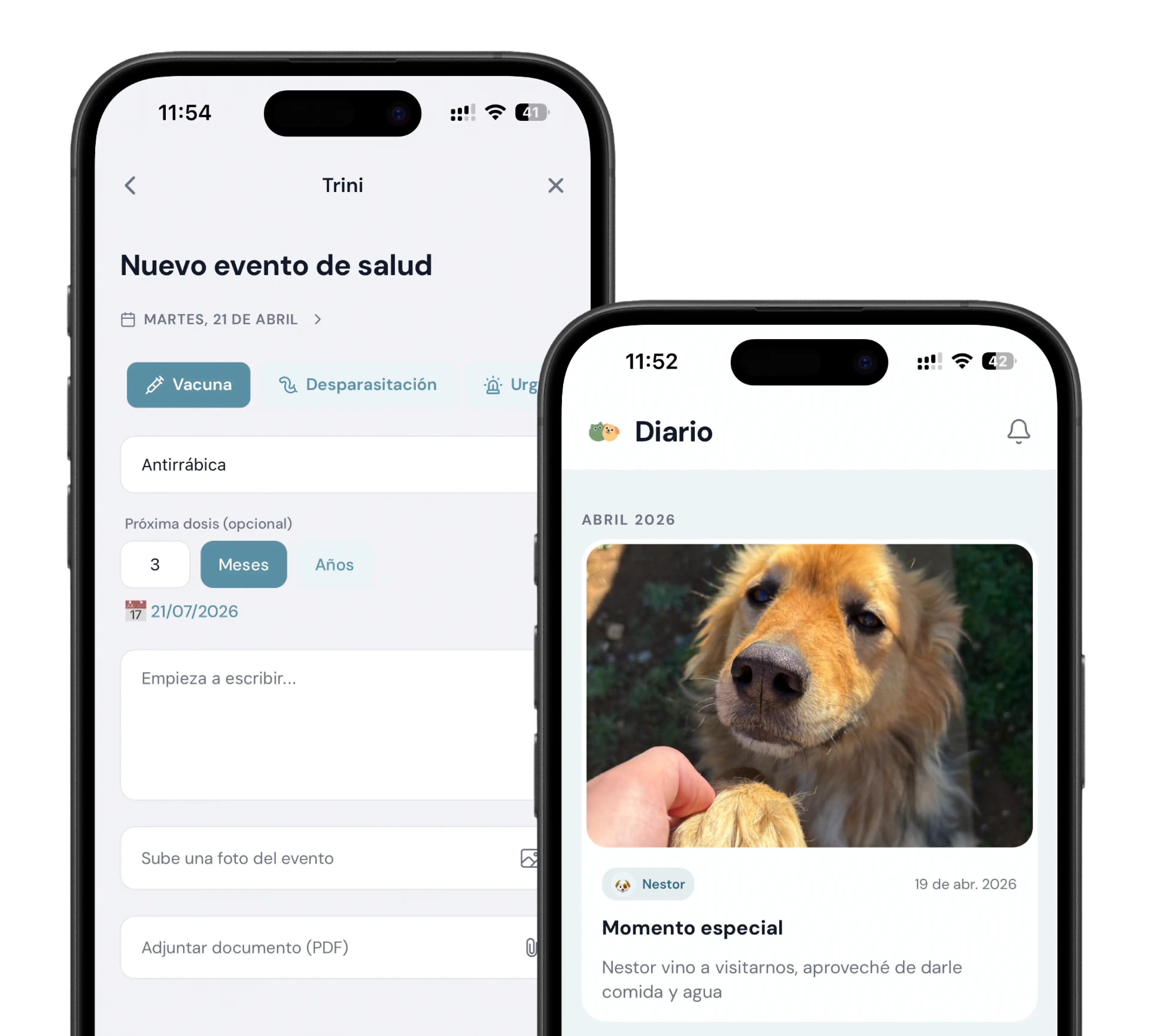 Mis Mascotas App Mockup